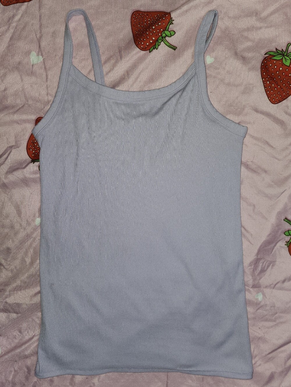 No Boundaries light purple/lavender ribbed tank top women's size medium